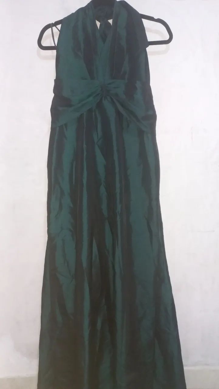 Vestido de festa verde 