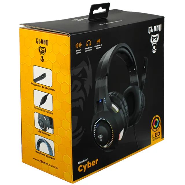 HEADSET CYBER - Clanm - Foto 4