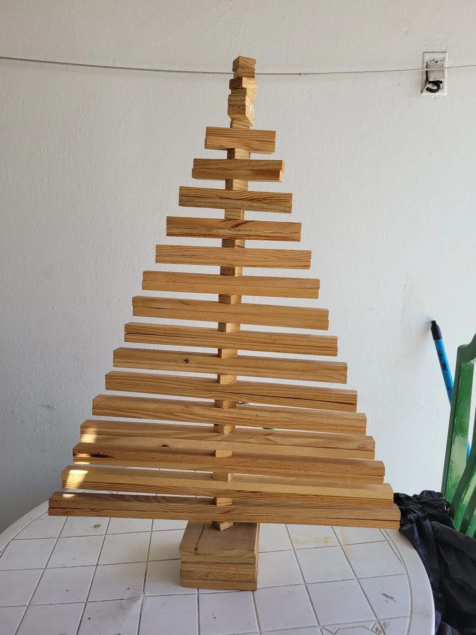 Árvore de Natal de Madeira - Foto 2