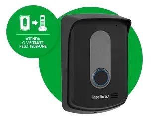  Interfone Modulo Ramal Externo Sem Fio Tis 5000 Intelbras  Cor Preto - Foto 2