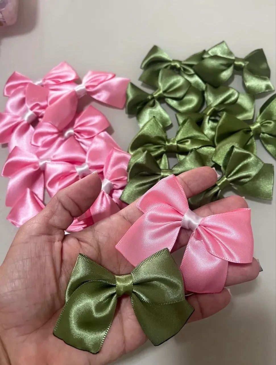 Fitas cetim, laços. Material artesanato e detalhes decoração - Foto 6