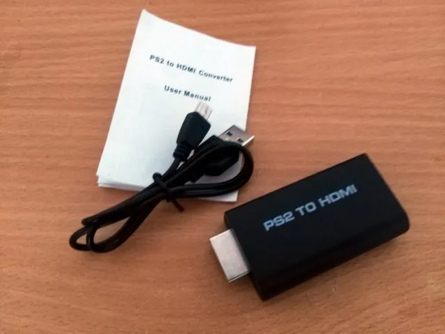Adaptador Conversor Ps2/Ps3 P/ Hdmi