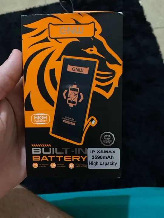 Vendo bateria do iPhone XS Max nova nunca usada 