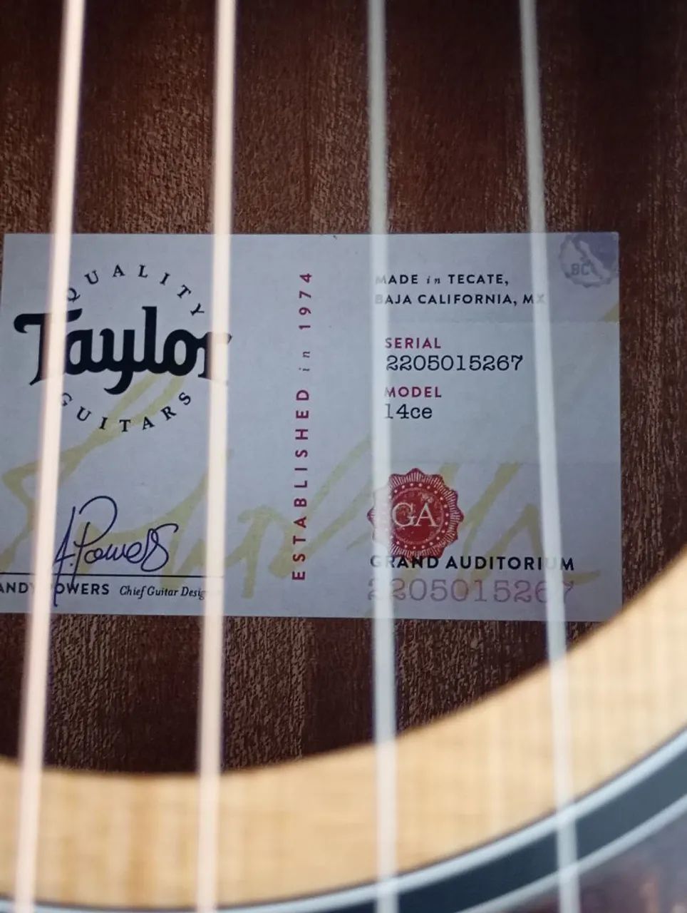 Violao Taylor 14ce - Foto 4