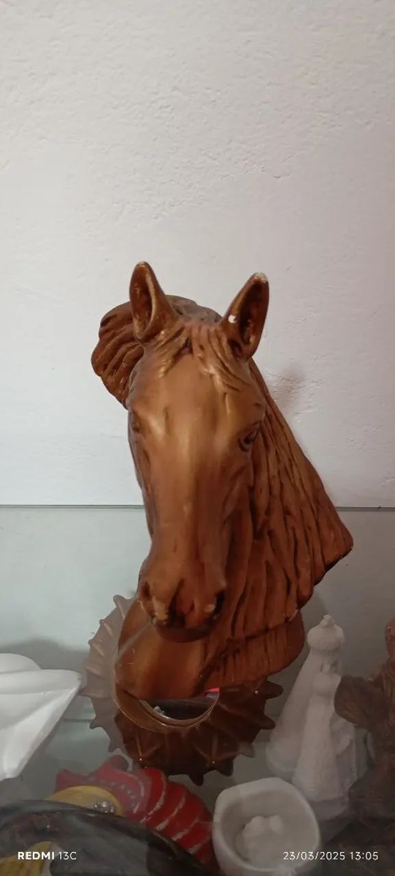 Estátua Cabeça de Cavalo - Foto 3
