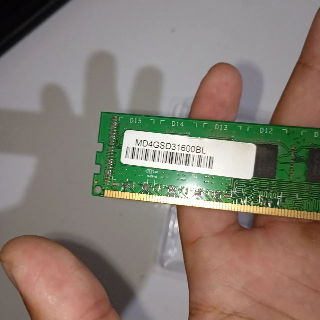 Memoria ram DDR3 4gb 