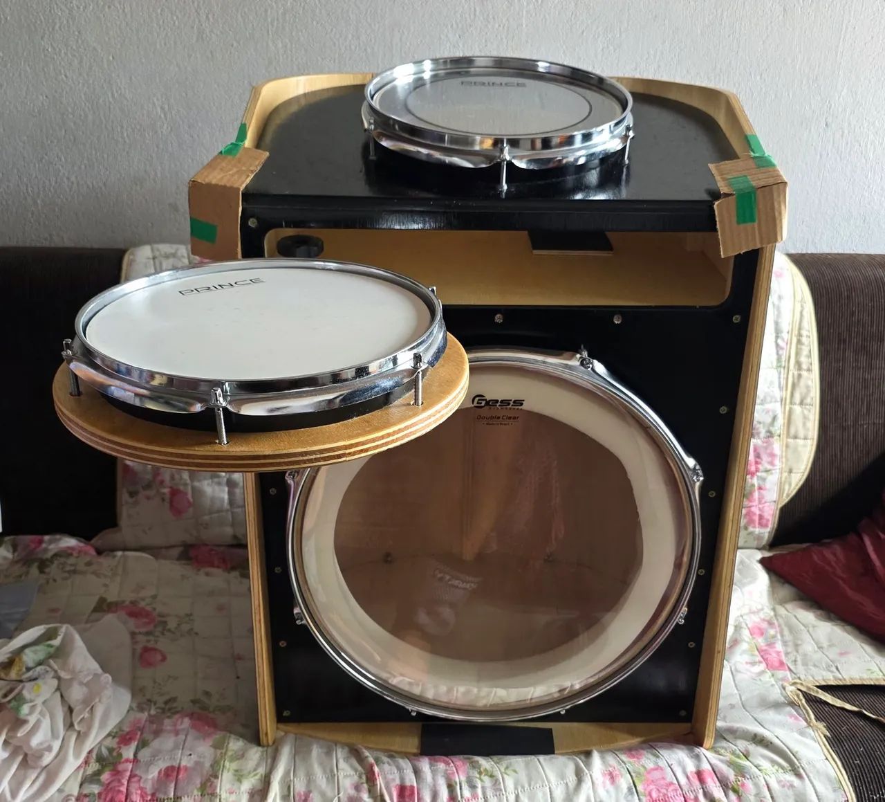 Cajon Percussão Gigbox - Instrumentos musicais - Cristo Redentor