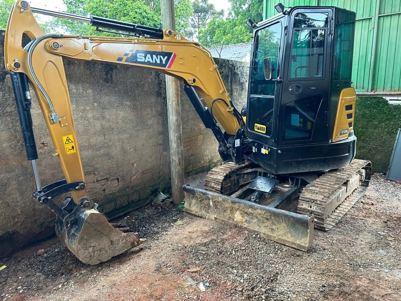 Mini escavadeira Sany 2024  - Foto 4