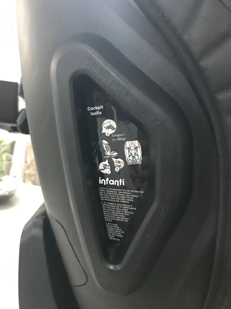 Cadeirinha de carro com isofix - Infanti Cockpit  - Foto 2