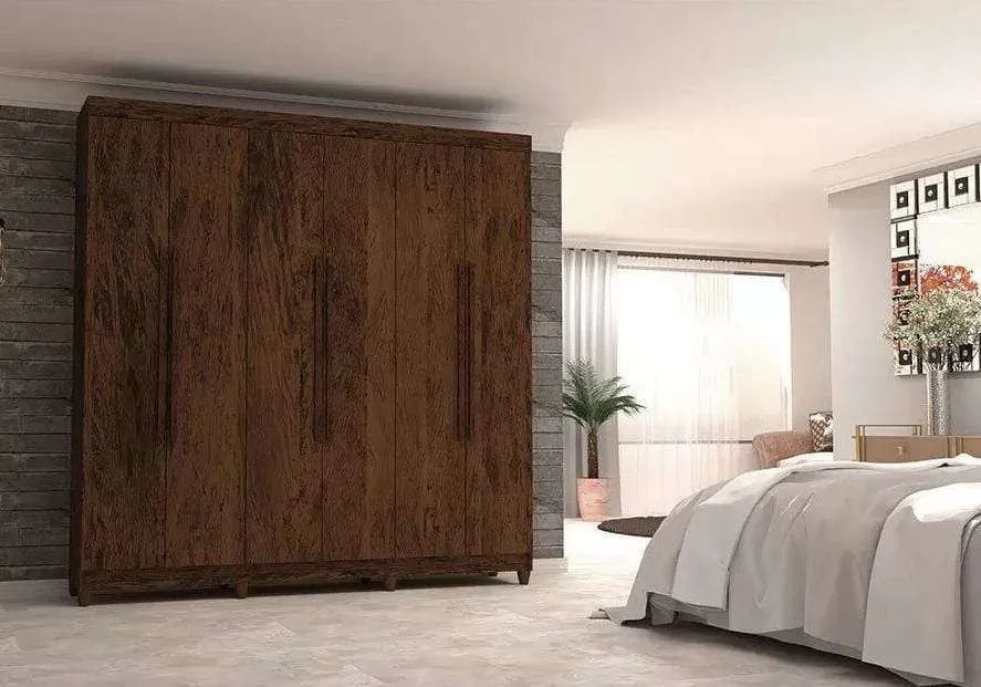 Guarda-Roupa Moderno 6 Portas elegance - Foto 3