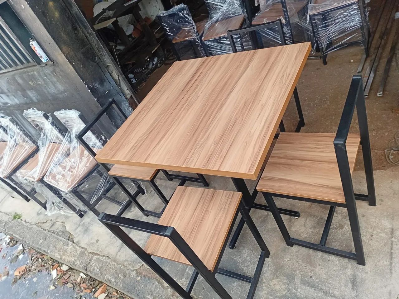 Fabricamos mesa e cadeira para restaurante, bar, lanchonete e etc - Foto 2