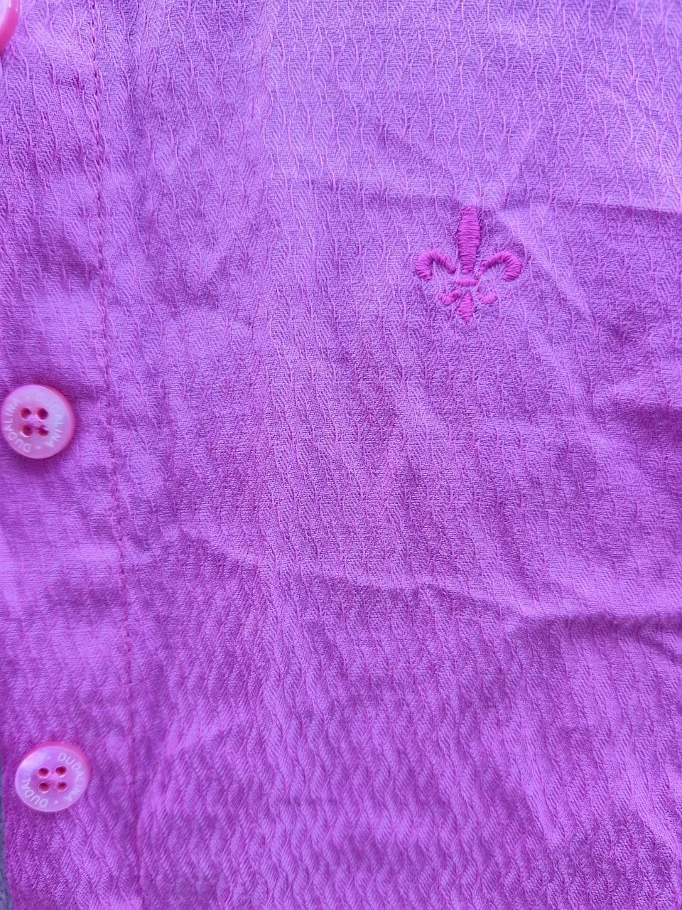 Camisa Dudalina Rosa 38 Algodão Egípcio - Foto 3