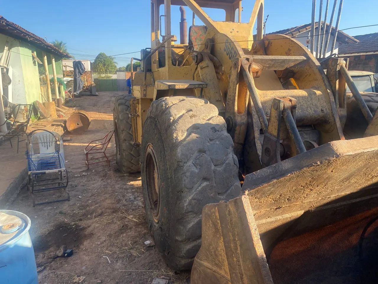 Pá carregadeira Caterpillar  966R - Foto 2