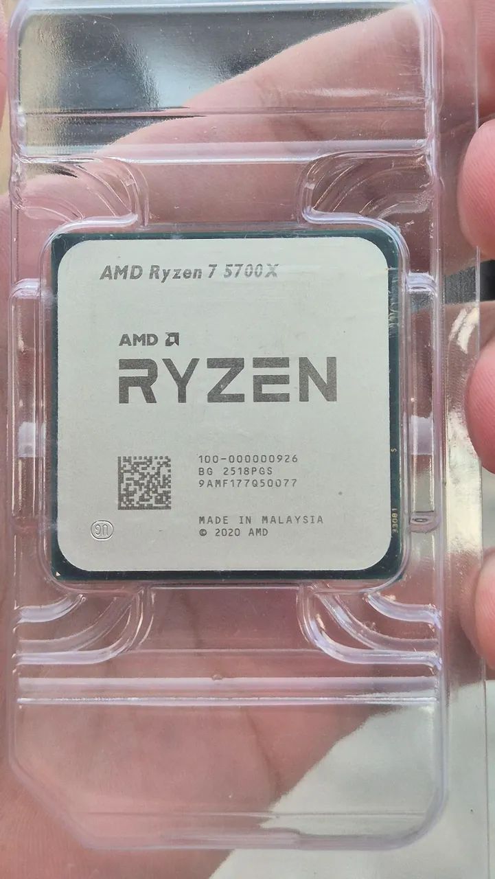 Processador AMD Ryzen 7 5700X | NOVO (Nunca Usado) - Processadores