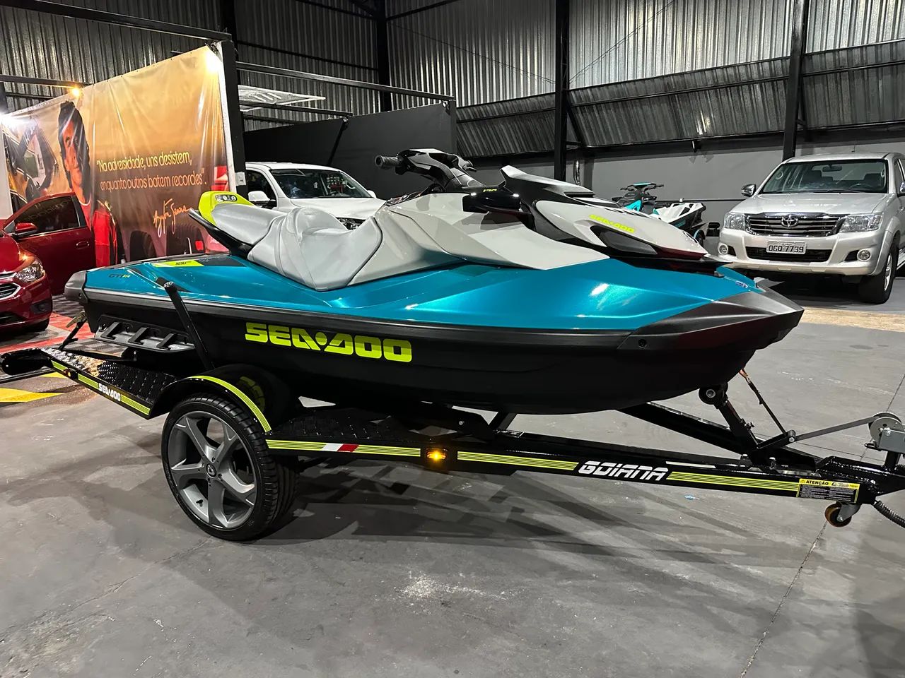 Jet ski Sea Doo GTI 170 - 35 horas - c/ carreta Goiana - Foto 2