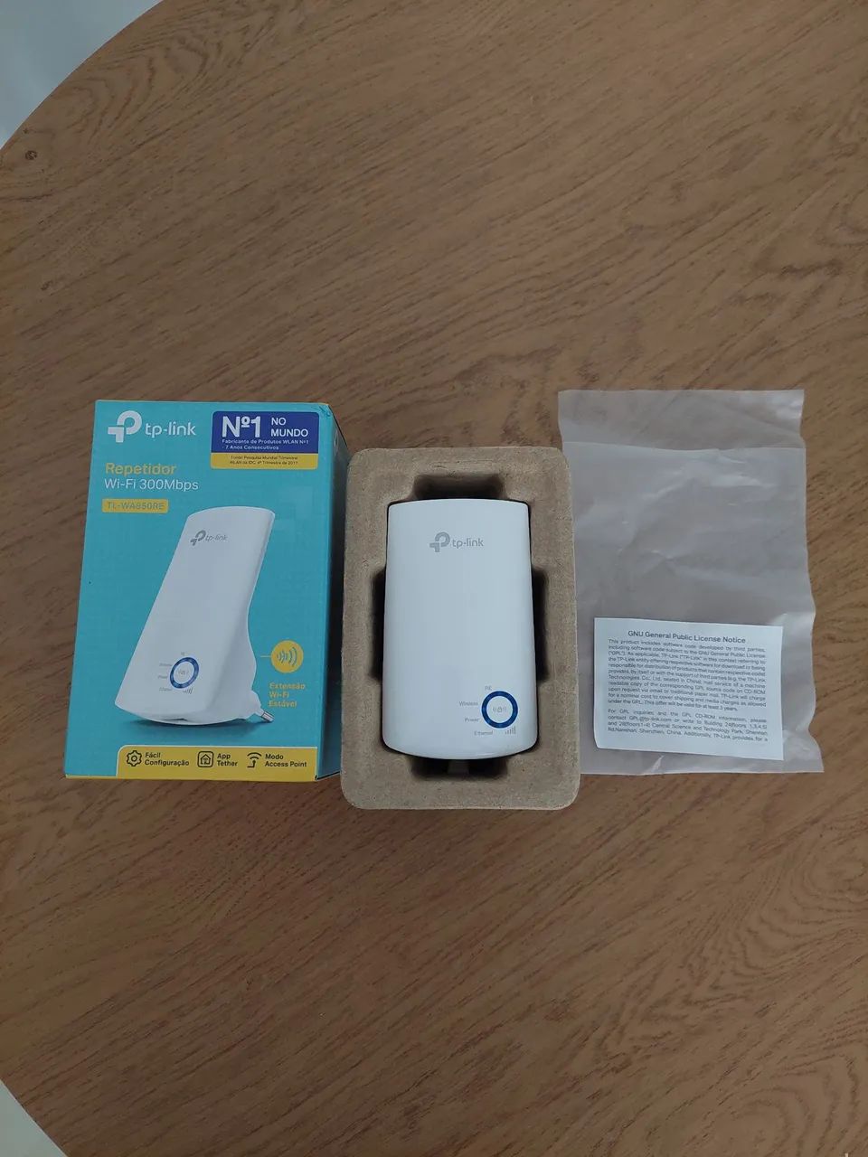 Repetidor Wi-Fi TP-Link TL-WA850RE 300Mbps - Novo - Foto 2