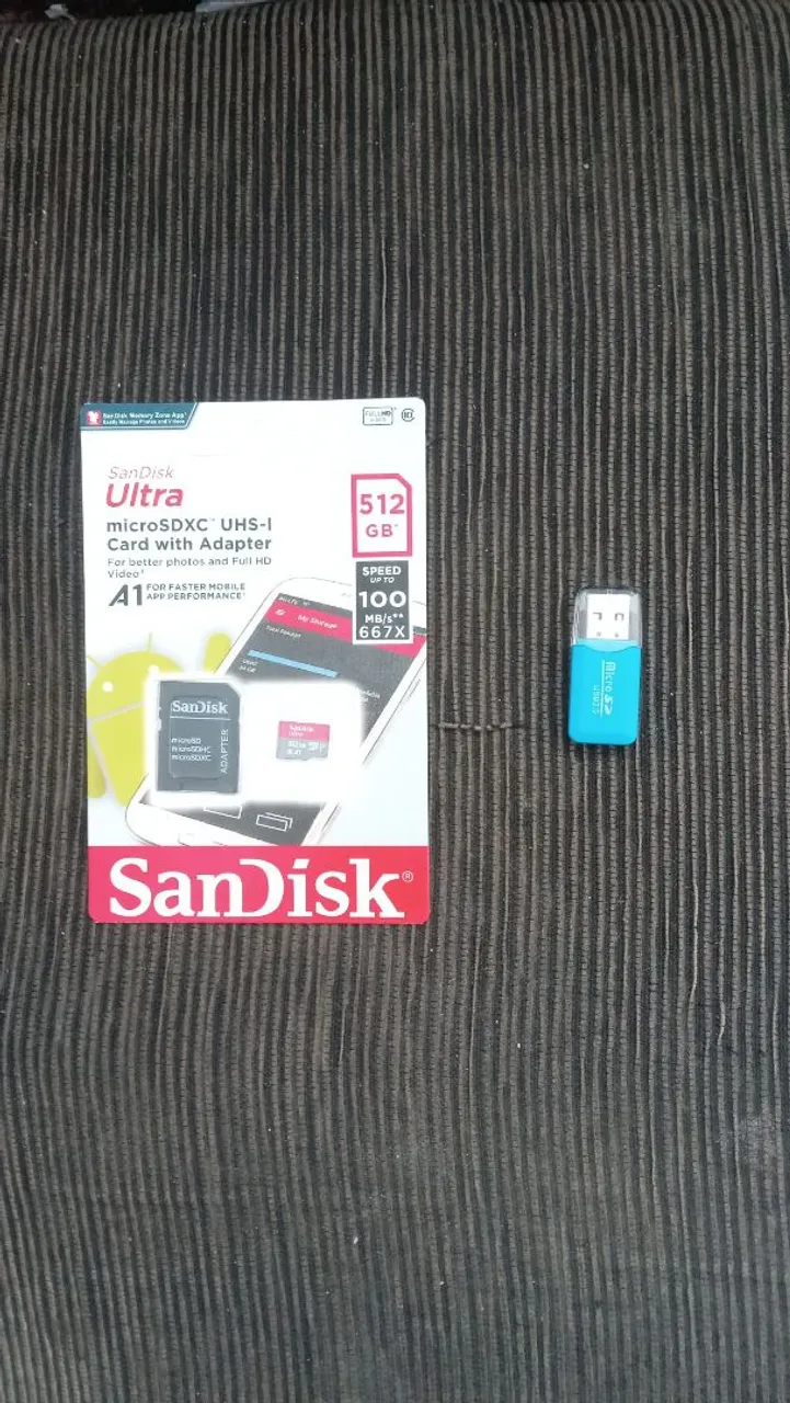 Cartão de Memória Sandisk Ultra 512GB microSDXC UHS-I
