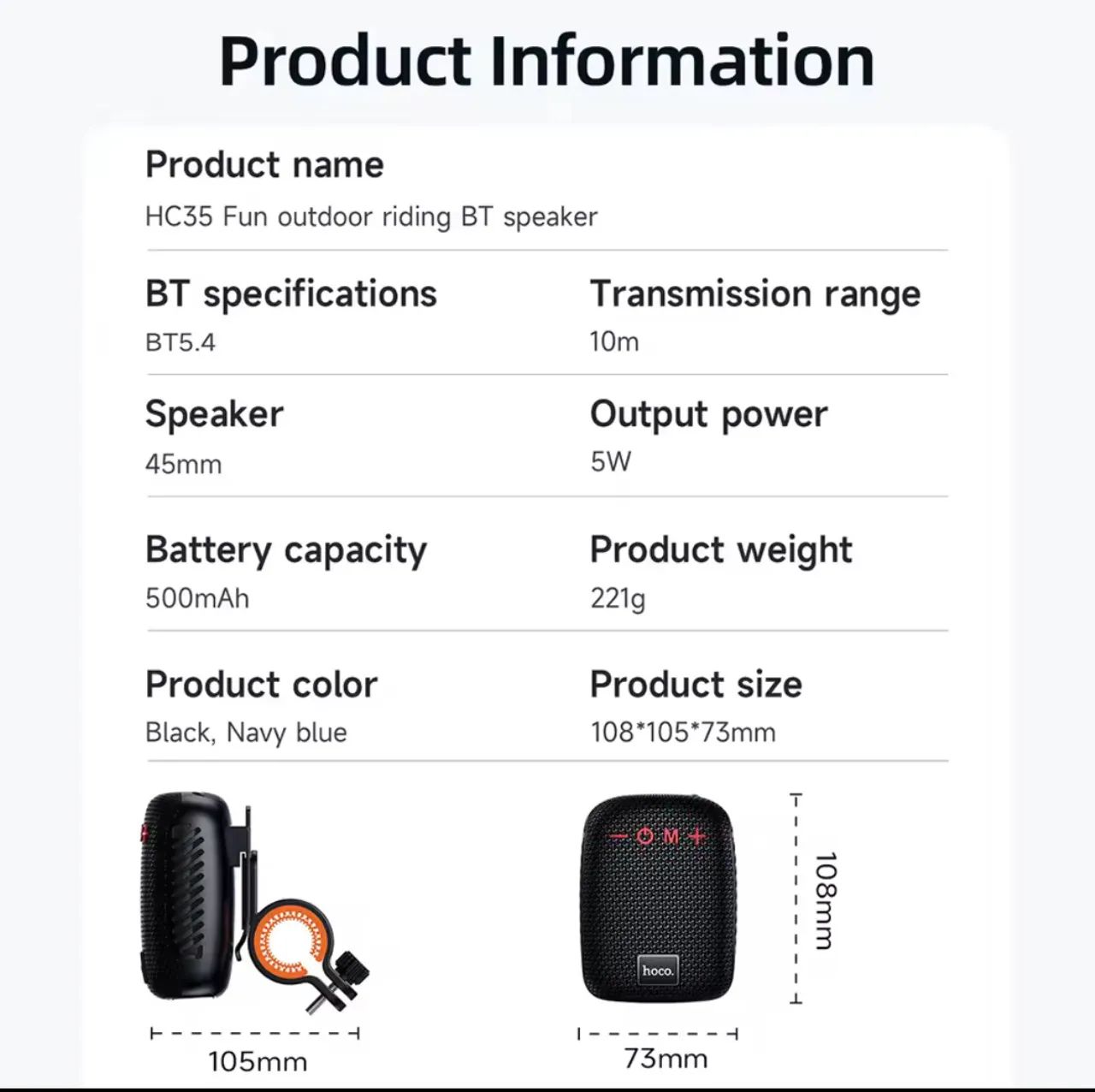 Caixa de som Bluetooth Usb para Bicicleta à prova d?água  - Foto 4