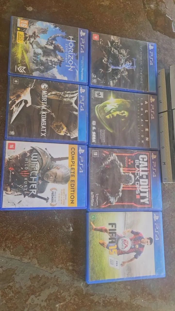 Ps4 fat + jogos  - Foto 3