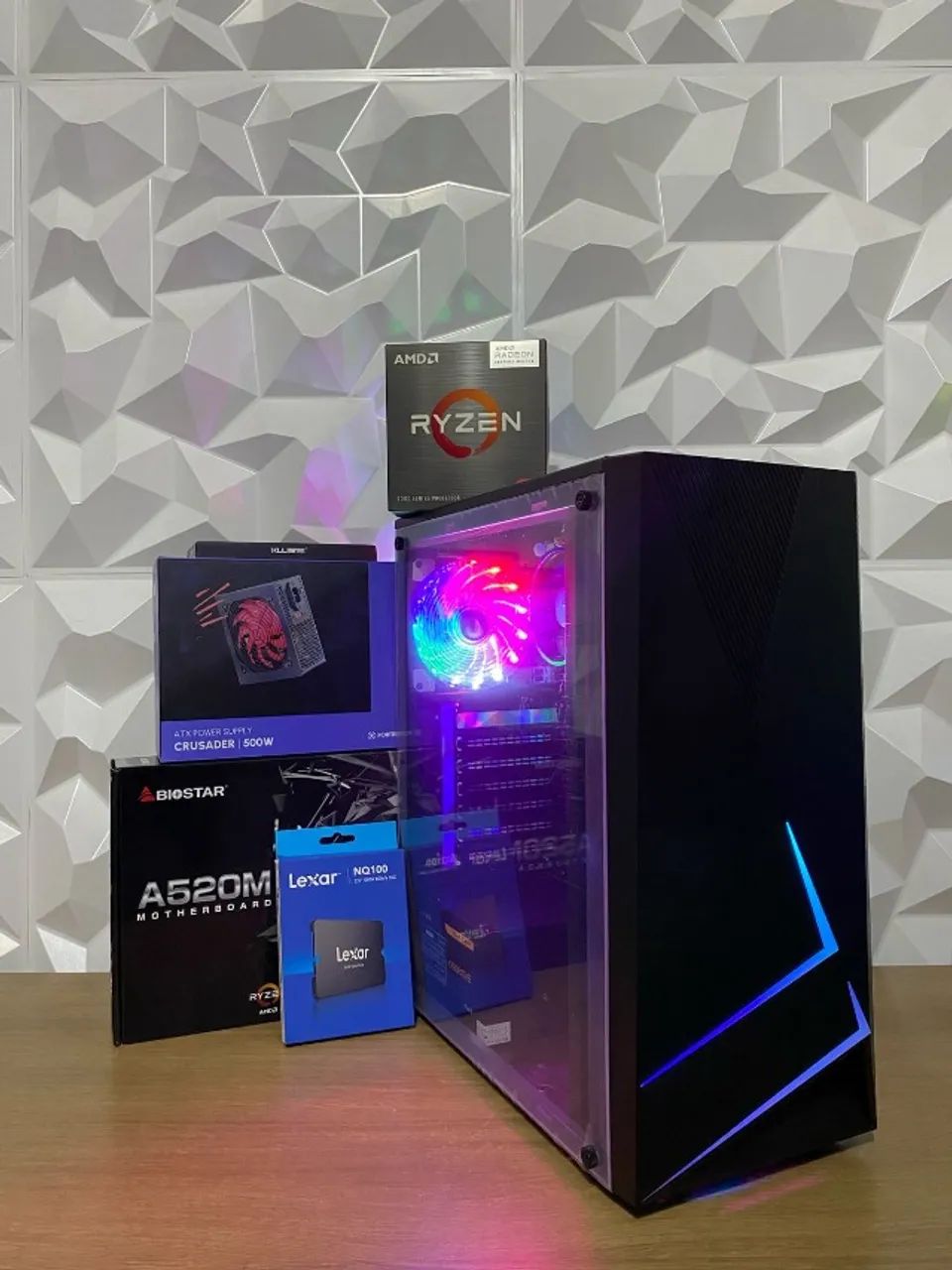 PC Gamer Ryzen 5 5600GT Novo (Somos Loja) - Foto 3