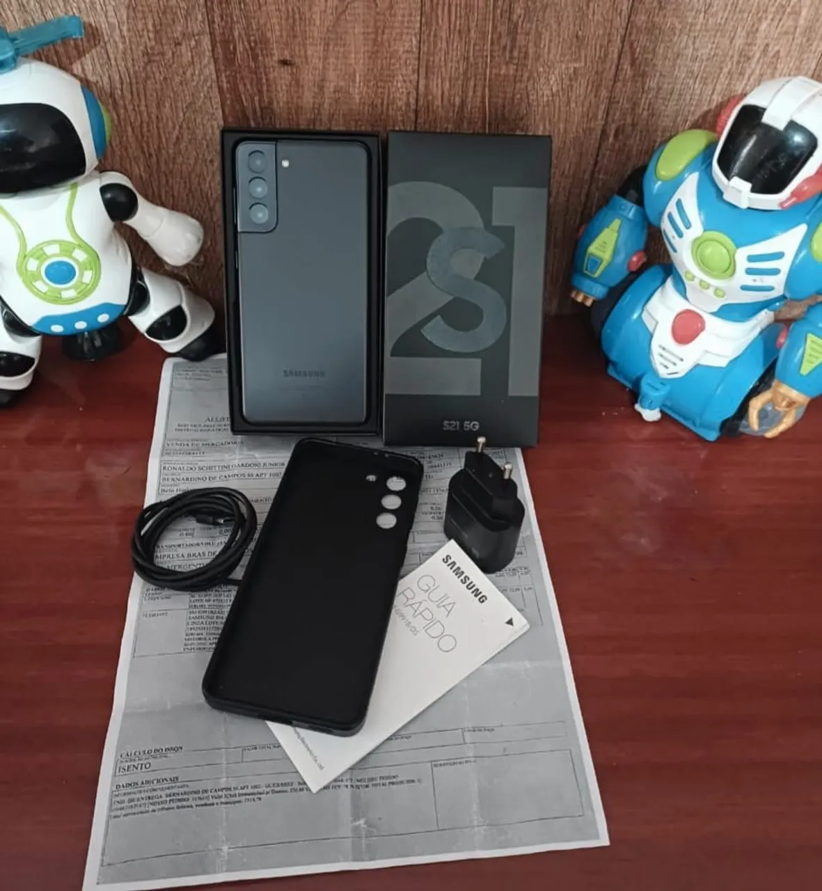 Samsung S21 5G completo / Troco por IPhone