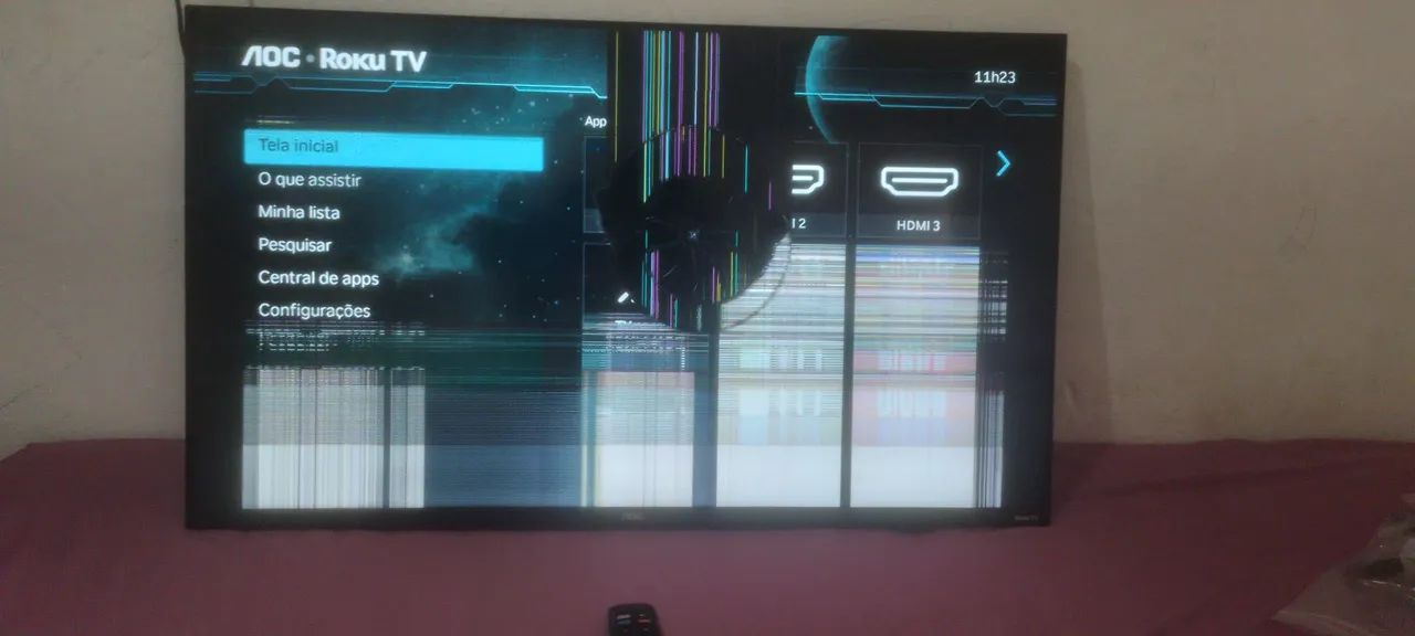 TV AOC Roku 43 polegadas