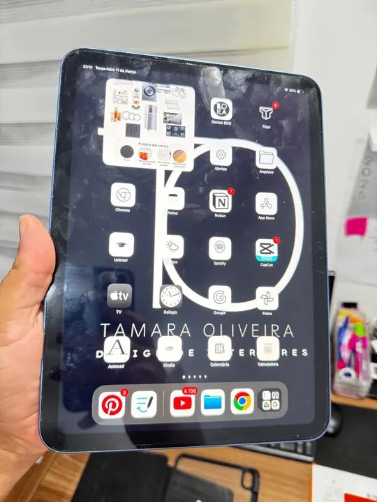 iPad 10° geração em perfeito estado com caixa e nota fiscal  - Foto 2