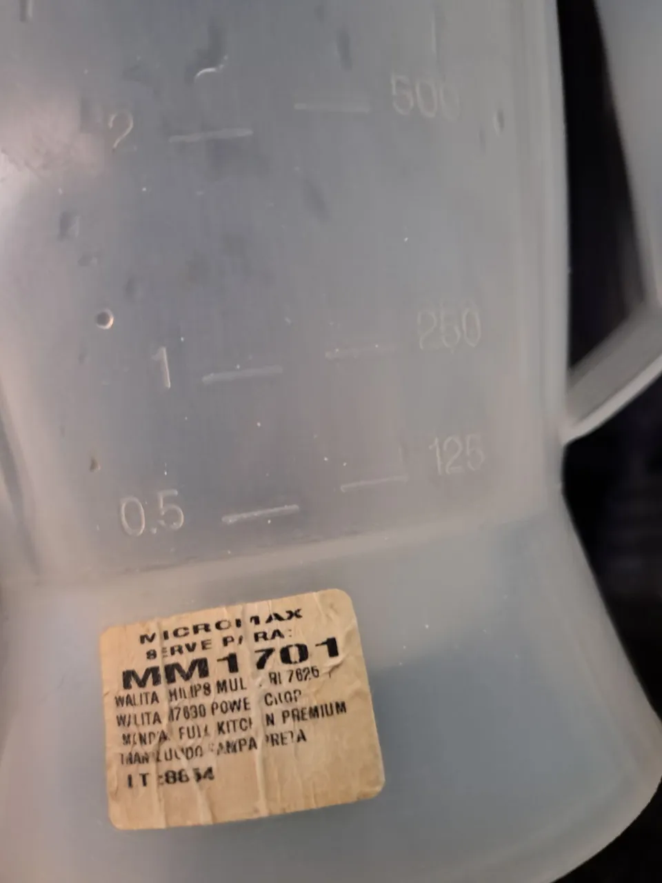 Copo liquidificador MicroMax MM1701