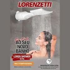 CHUVEIRO ELETRICO - Ducha Loren Shower Multitemperaturas 5500w - LORENZETTI - Foto 3