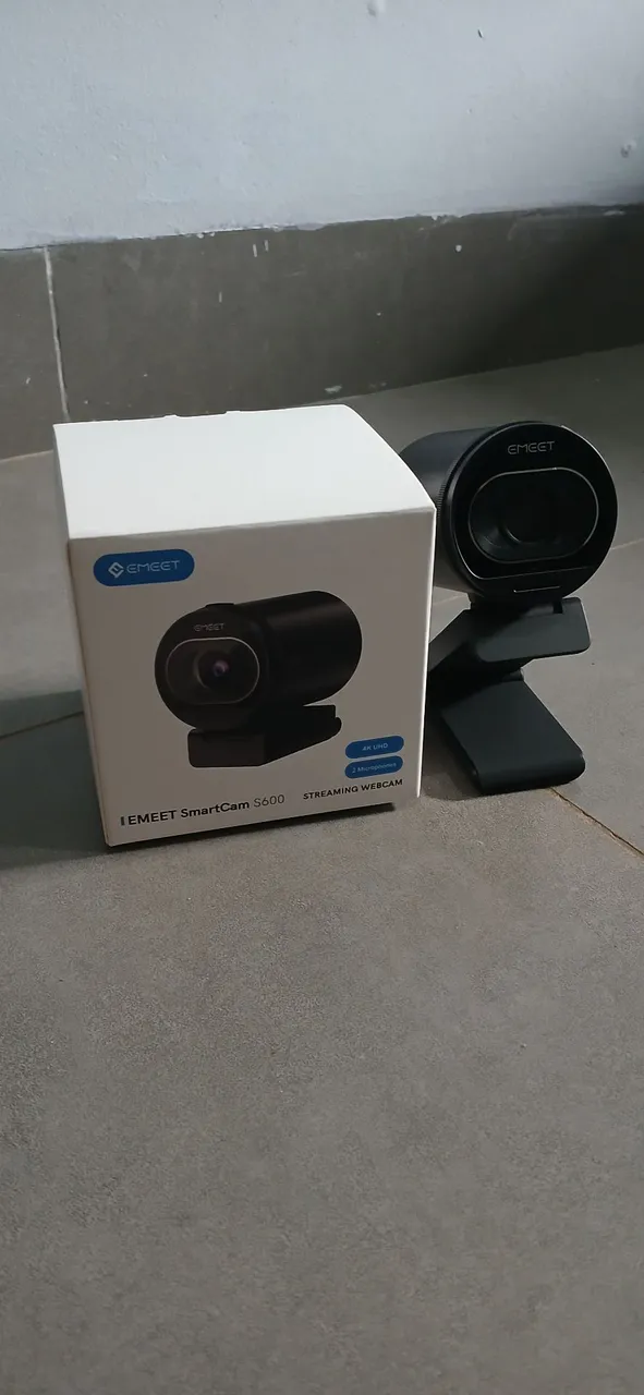 Webcam EMEET SmartCam S600 - 4K Ultra HD