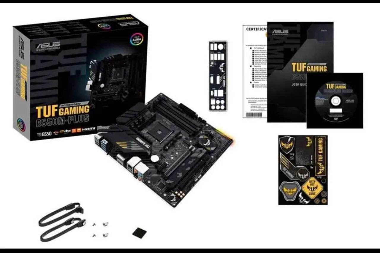 Placa mãe b550m Tuf Gaming AM4 Nova (Castanhal)  - Foto 3