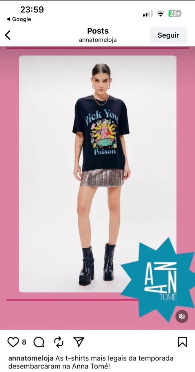 Camiseta preta nova bynv,  m - Foto 2
