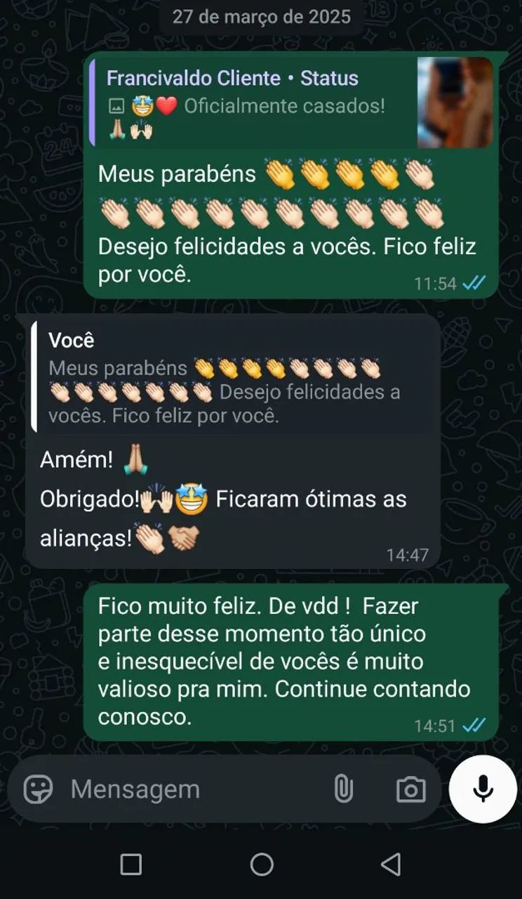 Alianças de Casamento em Ouro 18k Feitas com 6g - Foto 4