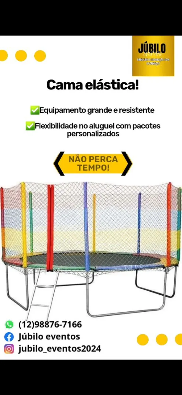 Pula pula cama elástica