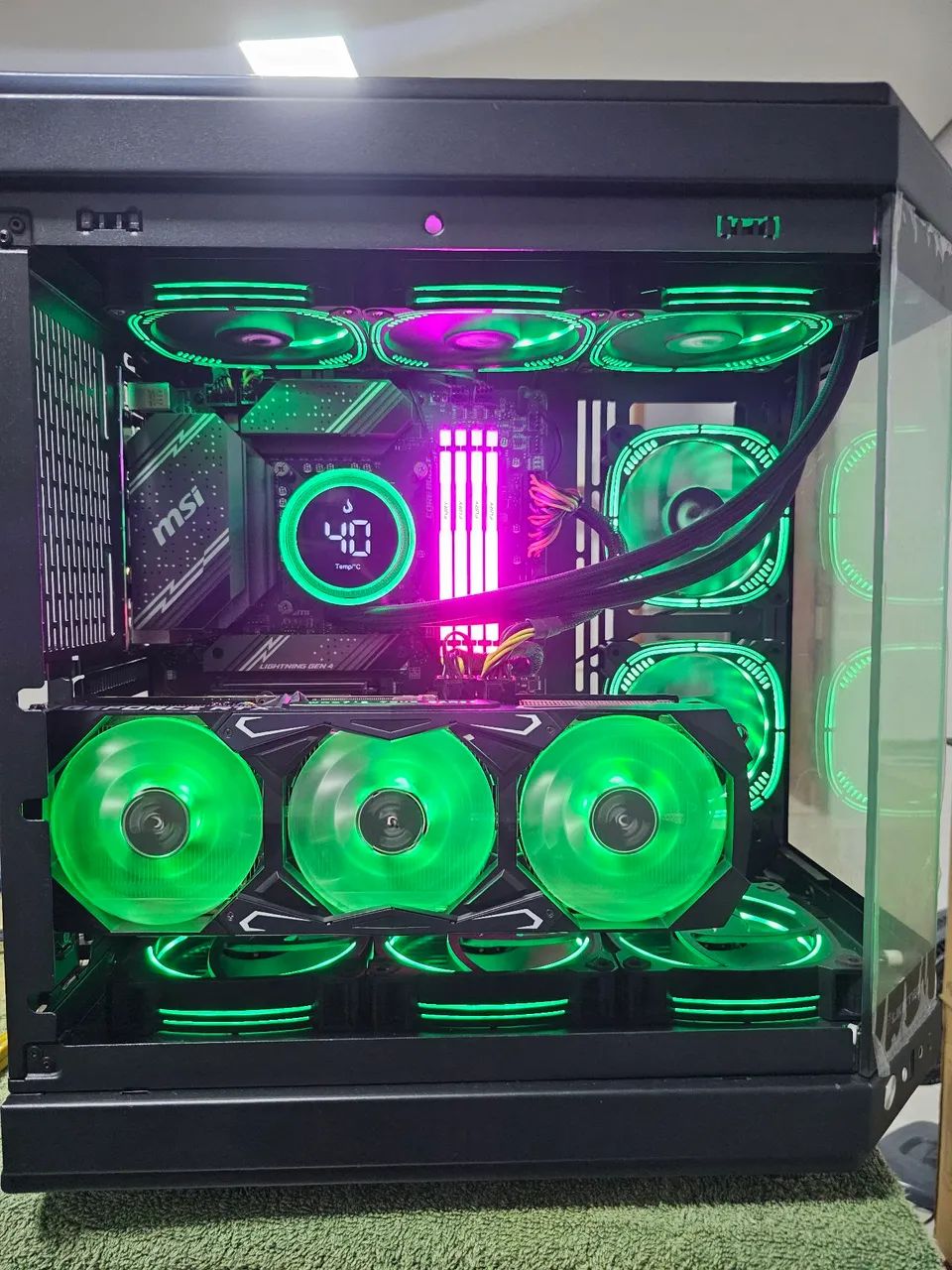 i5-14600kF 32GB DDR5 e 3080 Galax 