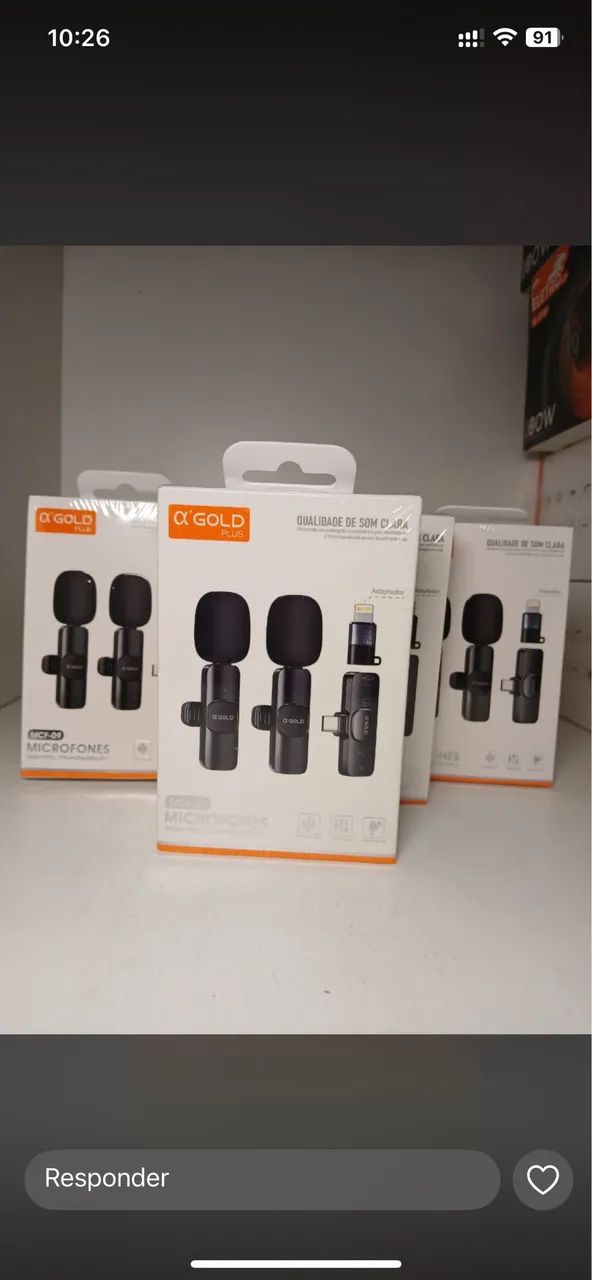 Microfone lapela