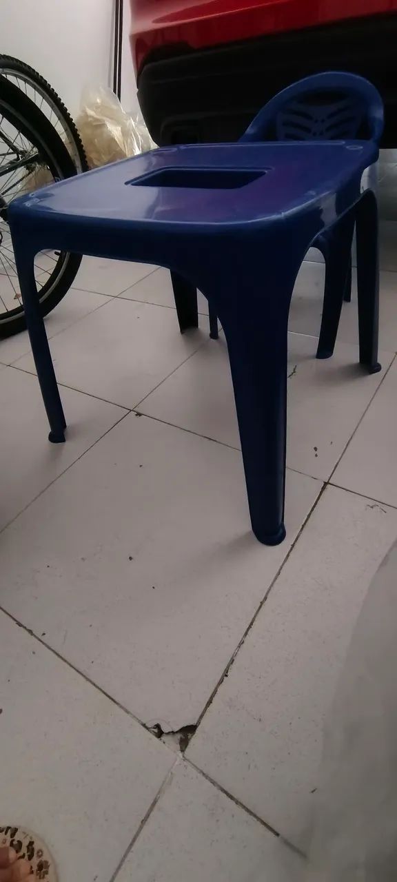 Mesinha + cadeirinha infantil  - Foto 3