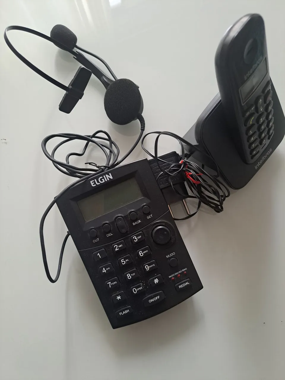 Telefone +base +fone de chamada
