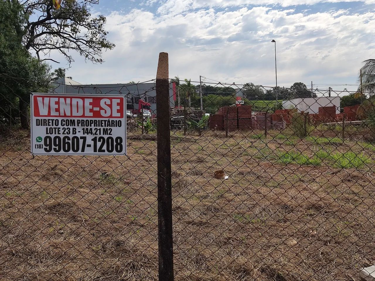 Terreno à Venda - 144,21M2 Jd.Santa Elisa, R:Barros Silva, Presidente Prudente SP