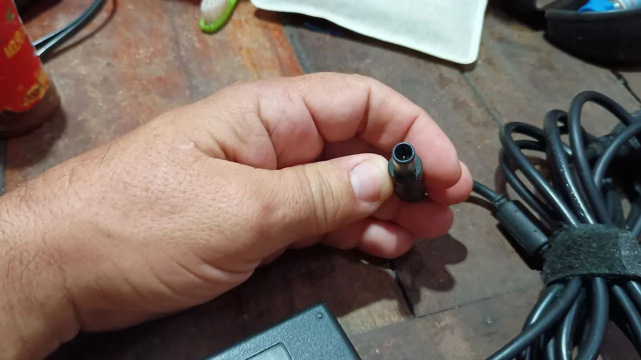 Carregador Hp original 19,5v 4.62a 90w funcionando perfeitamente ( não faço entrega ) - Foto 4