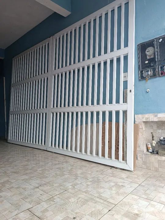 Portão de alumínio branco - segurança para sua casa - Foto 4