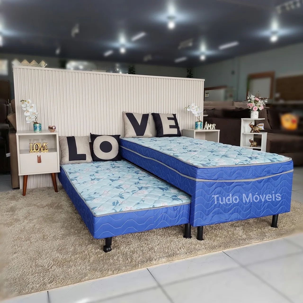 INSTA @TUDO_MOVEIS / BICAMA DE ESPUMA ORTOFIRME DE ESPUMA ORTOPÉDICA  - Foto 3