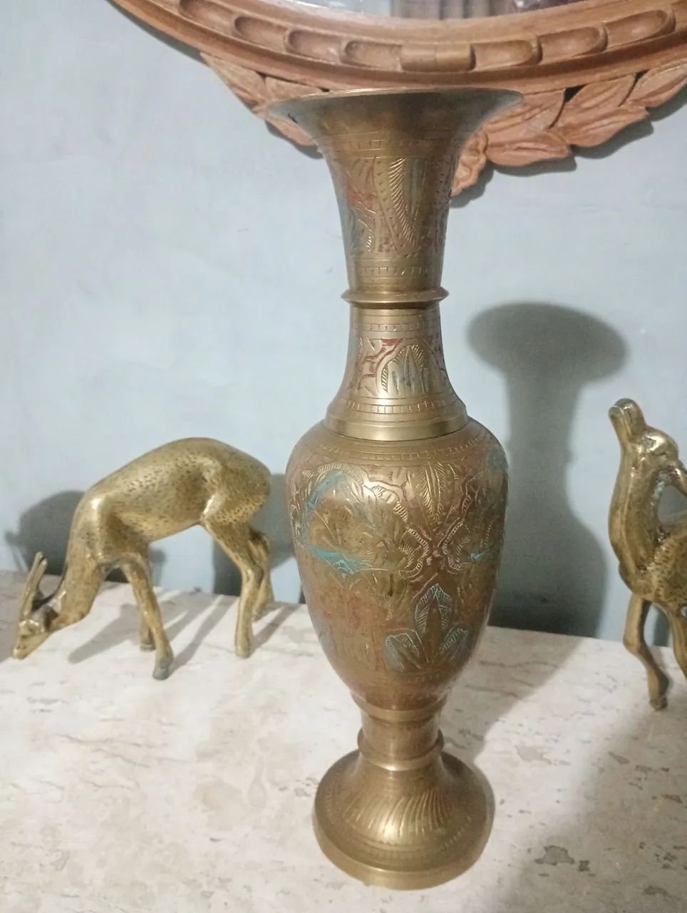 Vaso ? Indiano bronze 