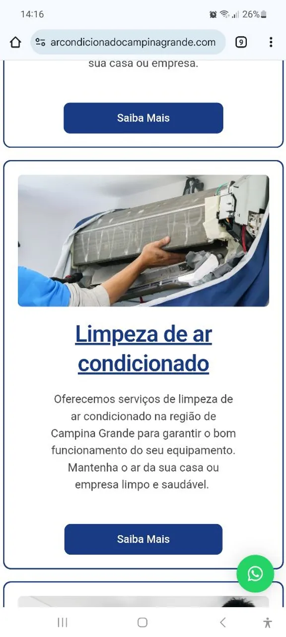 manutenção ar condicionado e automação