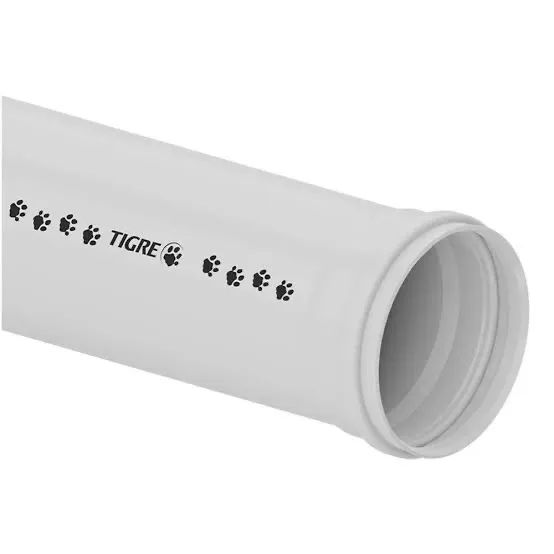 Tubo esgoto 100mm Tigre