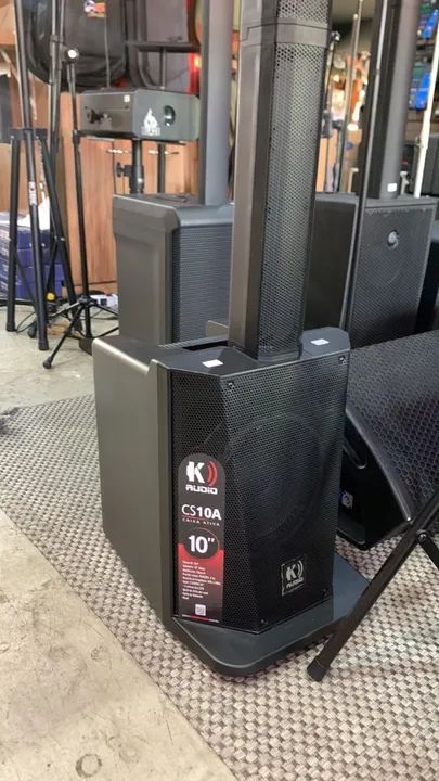 K AUDIO SISTEMA SUB 10" + COLUNA CS10A 48488 - Foto 2