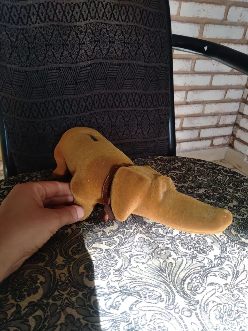 Cofre em formato de cão salsicha  - Foto 3