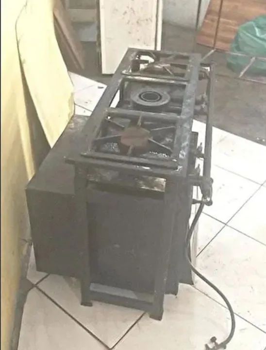 Fogão industrial + forno para lanchonete Para vender Logo - Foto 2