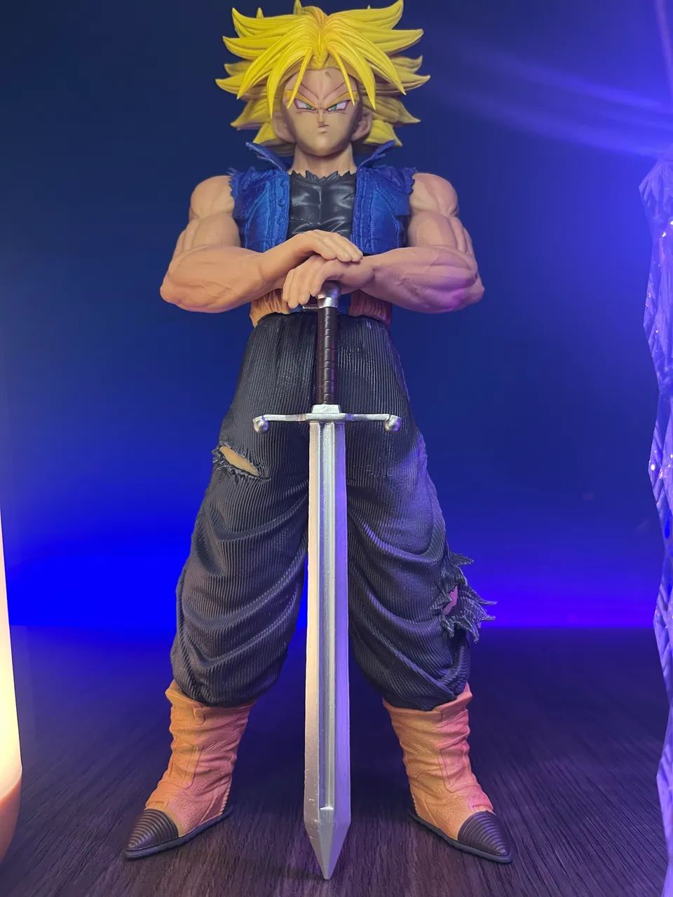 Boneco Trunks Dragon Ball - Action Figure Colecionável Anime - Foto 4