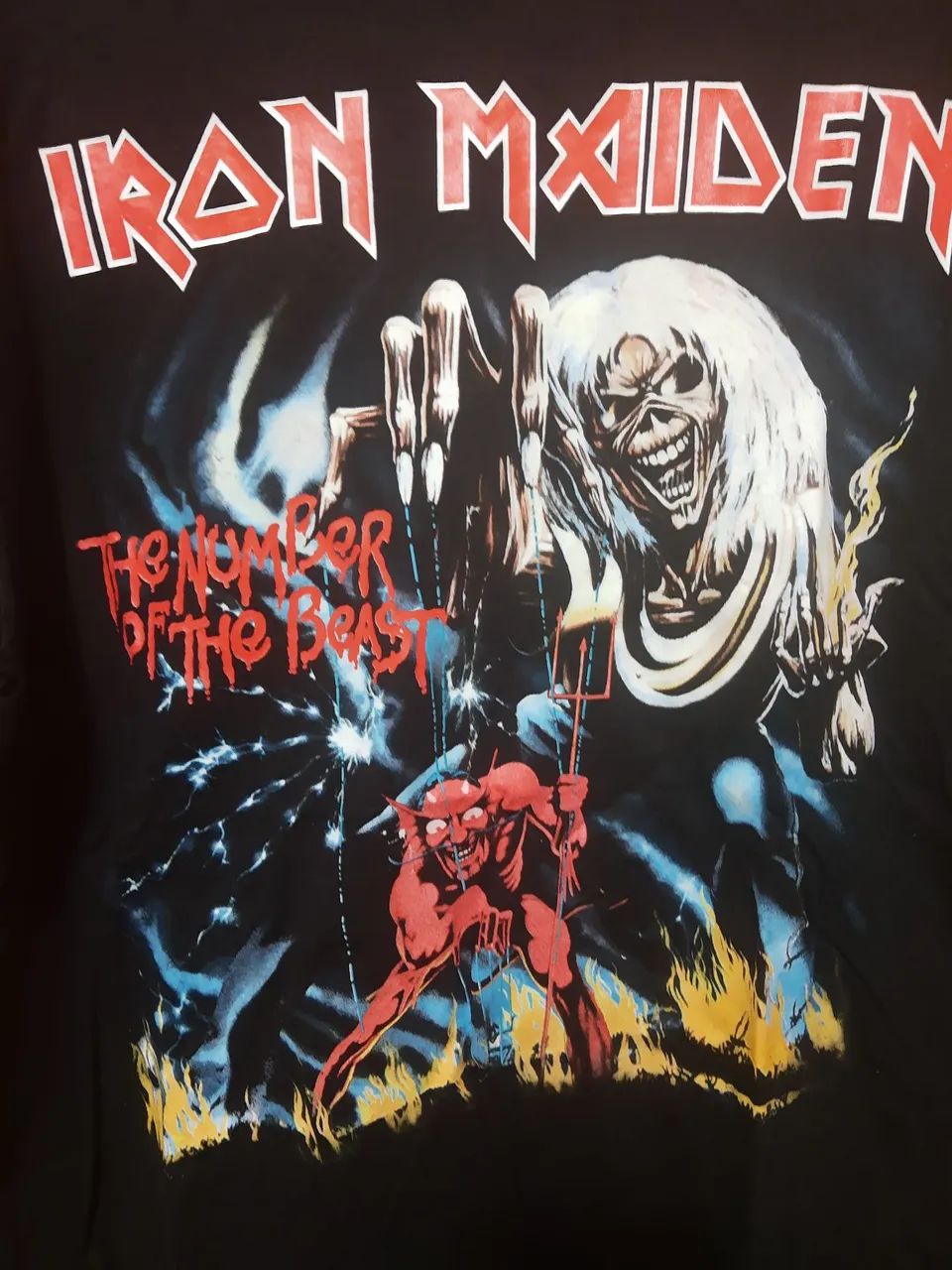 Camiseta Iron Maiden The Number of the Beast - Foto 2